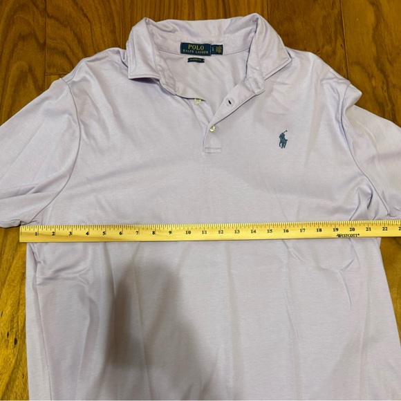 Men’s Lavender Polo Shirt - Picture 3 of 3